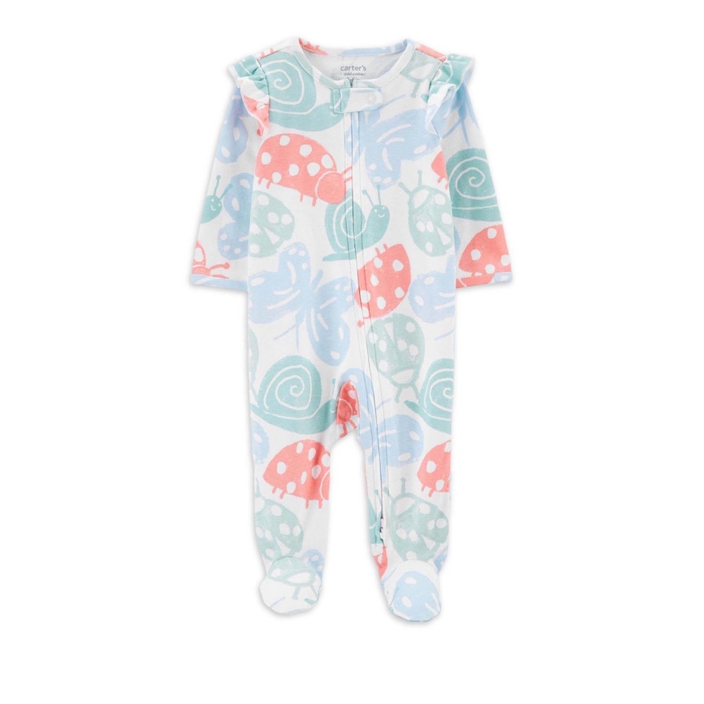 Newborn zipper from the bottom onesie